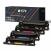 Multipack (4) Tonery CMYK (Azúrová Purpurová Žltá Čierna) Kompatibilné s Brother DCP, HL, MFC - Nahrádza DR-221 (DR221CL-C) / DR-225 (DR225CL-C) / DR-241 (DR241CL-C)